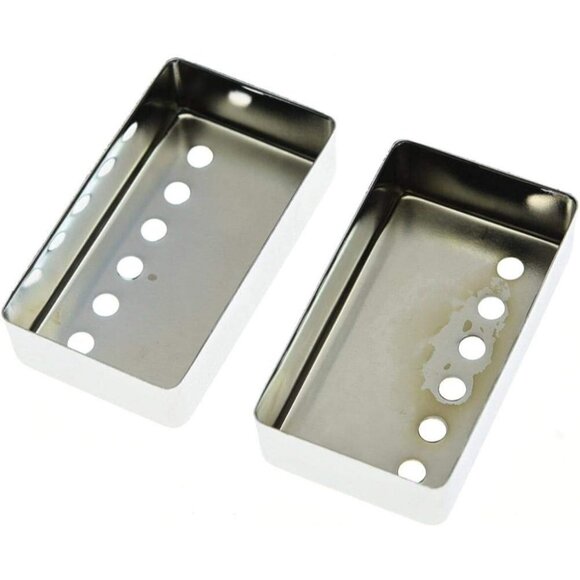 2pcs Humbucker Guitar Pickup Cover Brass Humbucker Pickup Covers 50mm/52mm Pole - Picture 2 of 4